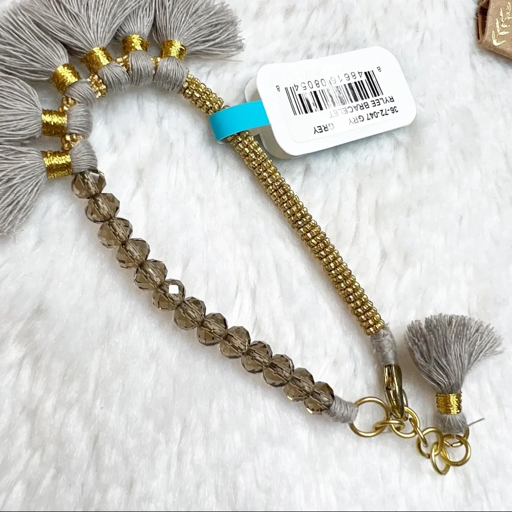 Shiraleah Anthropologie Rylee Bracelet in Grey